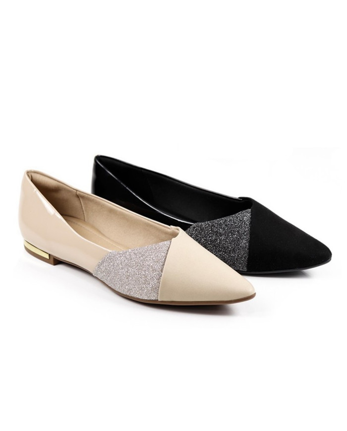 Sapatos de Senhora Ortopédico Baixo com Glitter Piccadilly