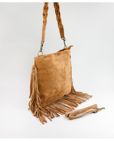 Lady's Bag in Skin with Oranges