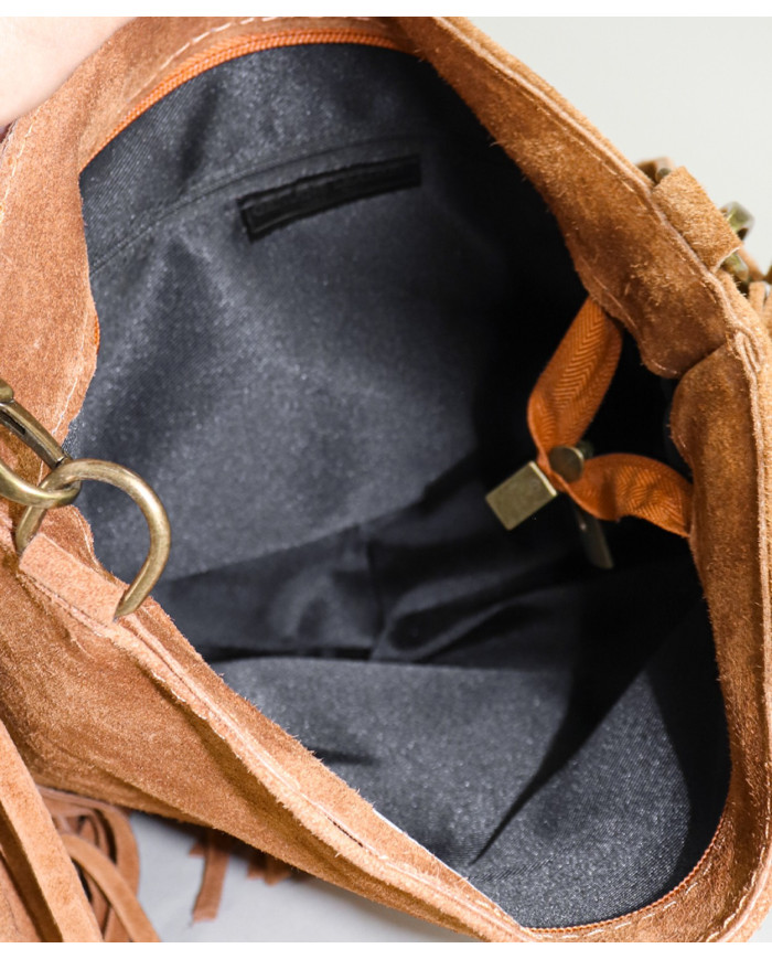 Bolsa de Lady en piel con naranjas