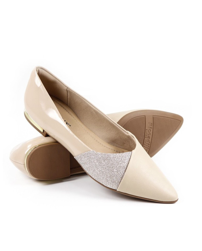 Women's Orthopedic Low Maple Shoes with Glitter Piccadilly