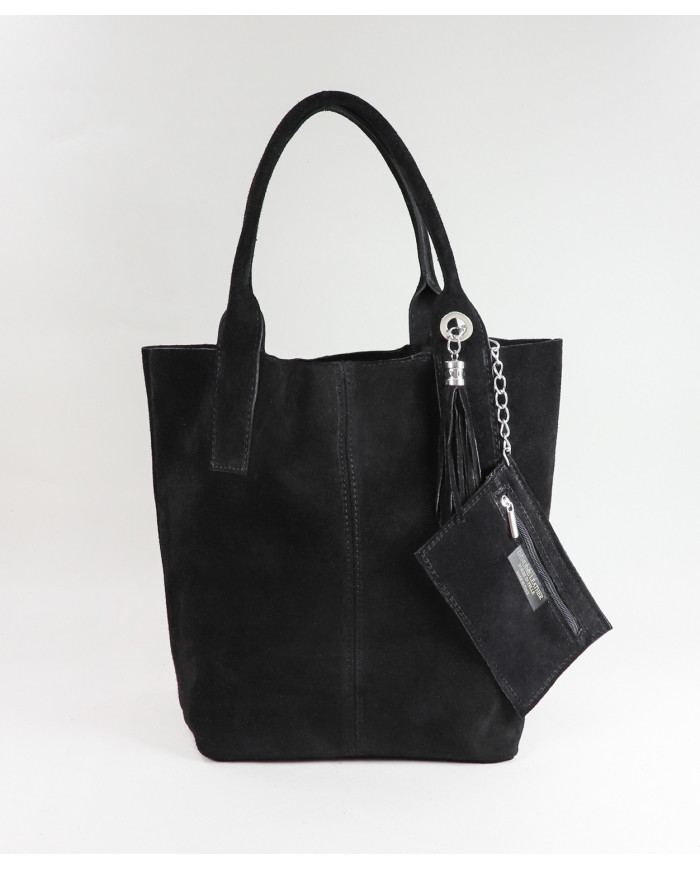 Bag in Black Skin for Lady