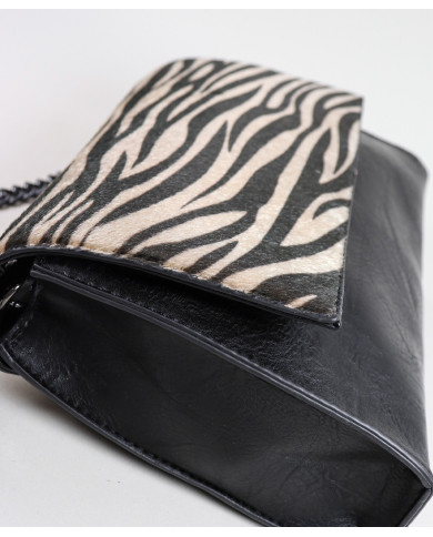 Mala de Senhora com Padrão Zebra