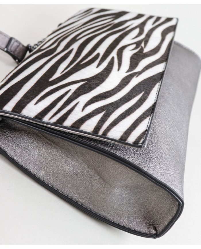 Ladies Bag with Zebra Pattern