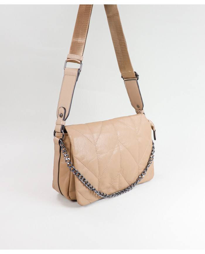 Mala Taupe de Senhora Tiracolo