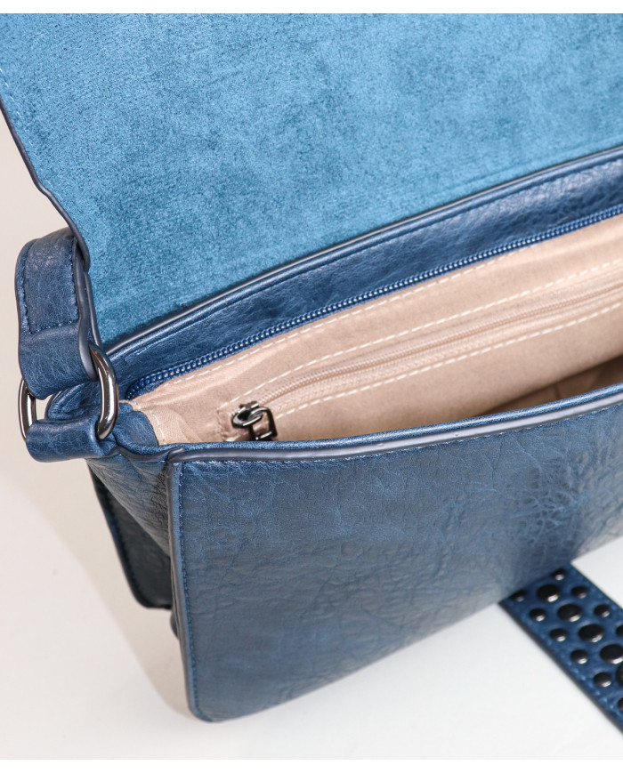 Mala Azul de Senhora Tiracolo