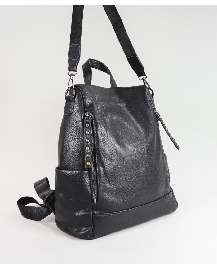 Mochila com Abertura Principal na Parte de Trás