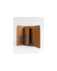 Lady Camel Wallet with Texture