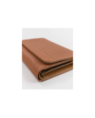 Lady Camel Wallet with Texture