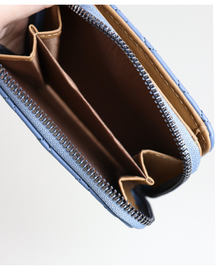 Carteira Azul de Senhora Pequena