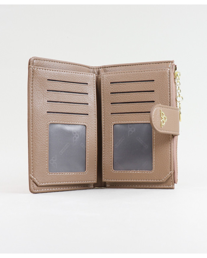 Señoras Wallet con Leopard Pattern