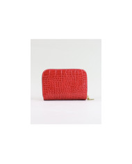 Ladies Red Wallet with Seams