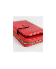 Señoras Red Wallet con Sellos