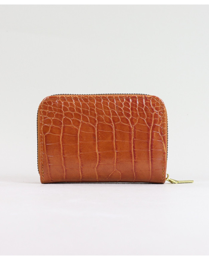 Señoras Camel Wallet con Sellos