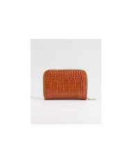 Ladies Camel Wallet with Seams