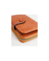 Señoras Camel Wallet con Sellos