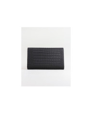 Cartera negra de Lady con textura
