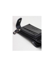 Cartera de hombres en piel con bolsa