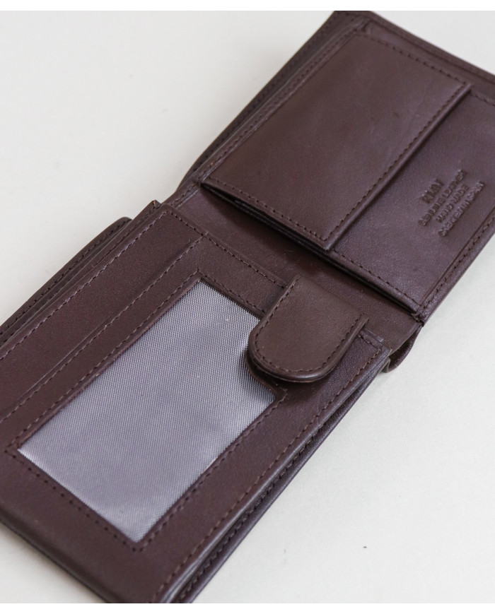 Versatil Cuero Hombre Wallet