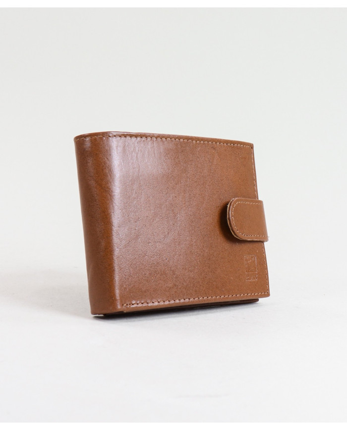 Cartera de hombres en la piel con particiones