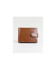 Cartera de hombres en la piel con particiones