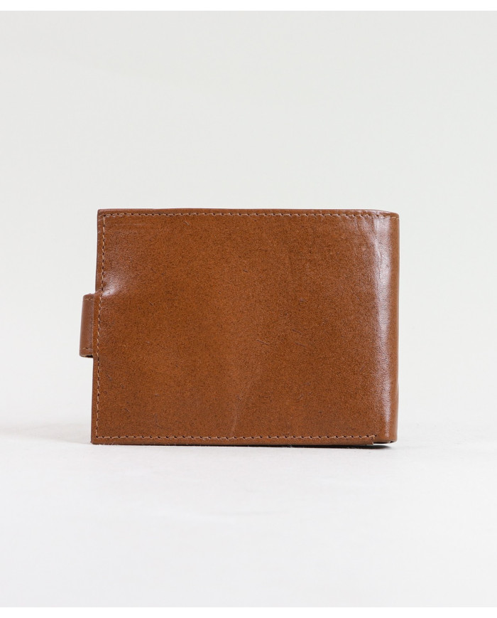 Cartera de hombres en la piel con particiones