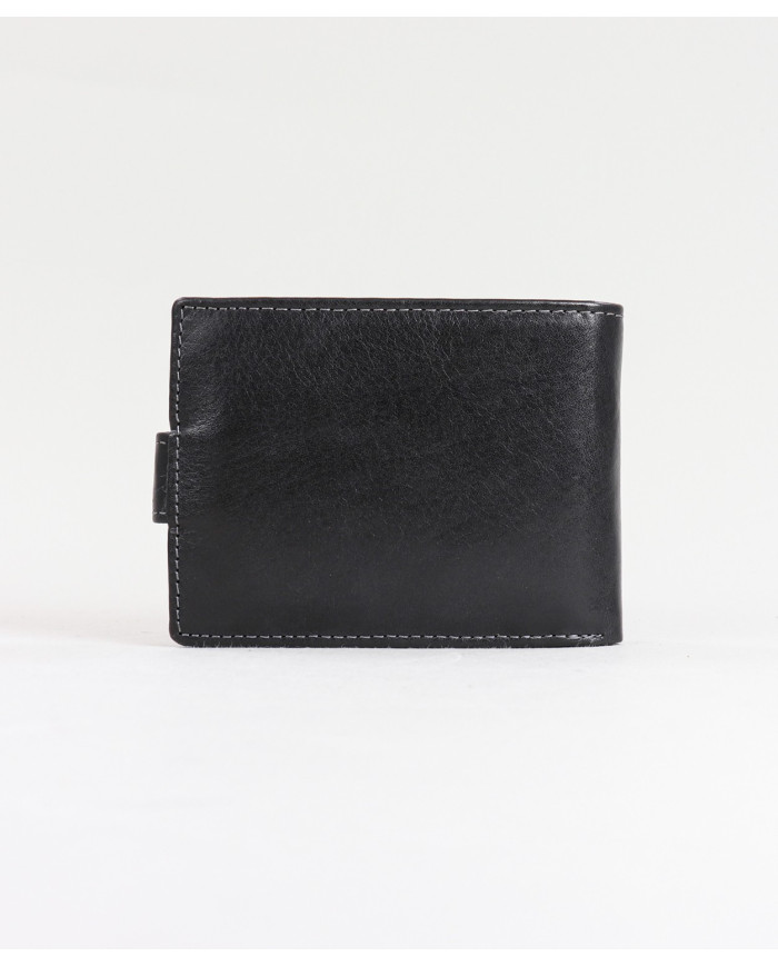 Cartera de hombres en la piel con particiones