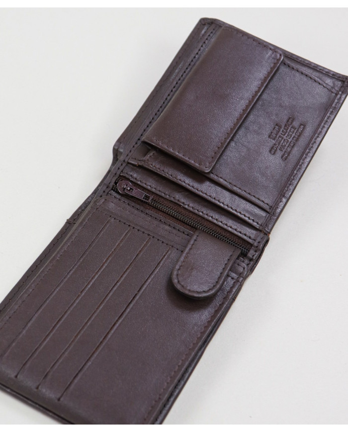 Versatil Cuero Hombre Wallet