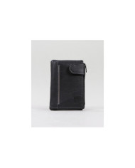 Cartera de cuero con puerta de llaves