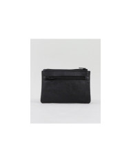 Cartera de cuero con puerta de llaves