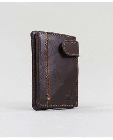 Leather Wallet with Keys Door