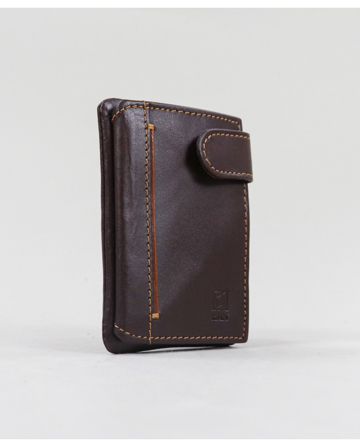 Leather Wallet with Keys Door