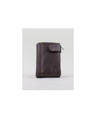 Leather Wallet with Keys Door