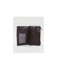 Leather Wallet with Keys Door