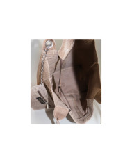 Mala in Pele Taupe for Lady