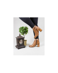 Botas de Senhora Ginova com Tacão Decorado