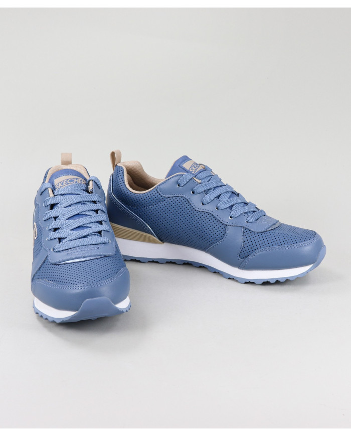 Skechers of Lady Porthole blue sneakers
