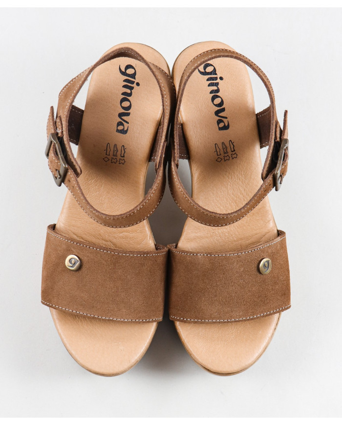 Ms. Ginova Compensated Sandals