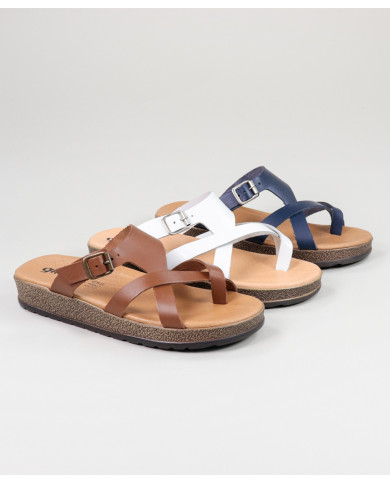 Ladies Ginova Slippers with Buckle