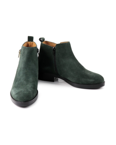 Bota Verde Baixa de Senhora Ginova em Croco