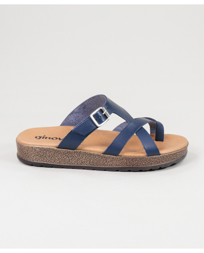 Pantuflas de Mujer Ginova con Hebilla