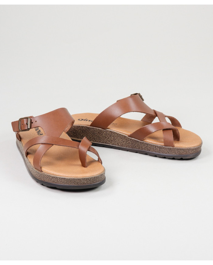 Pantuflas de Mujer Ginova con Hebilla