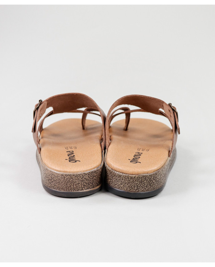 Ladies Ginova Slippers with Buckle