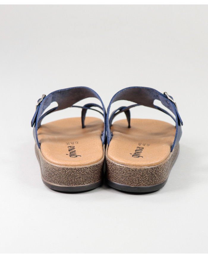 Ladies Ginova Slippers with Buckle