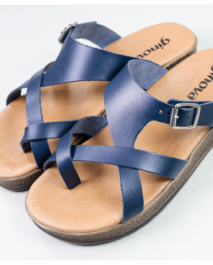 Pantuflas de Mujer Ginova con Hebilla