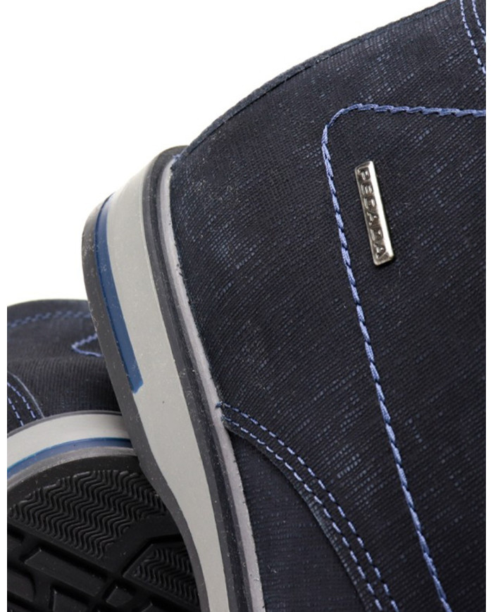 Botas de Homem Azuis com Atacadores Pegada