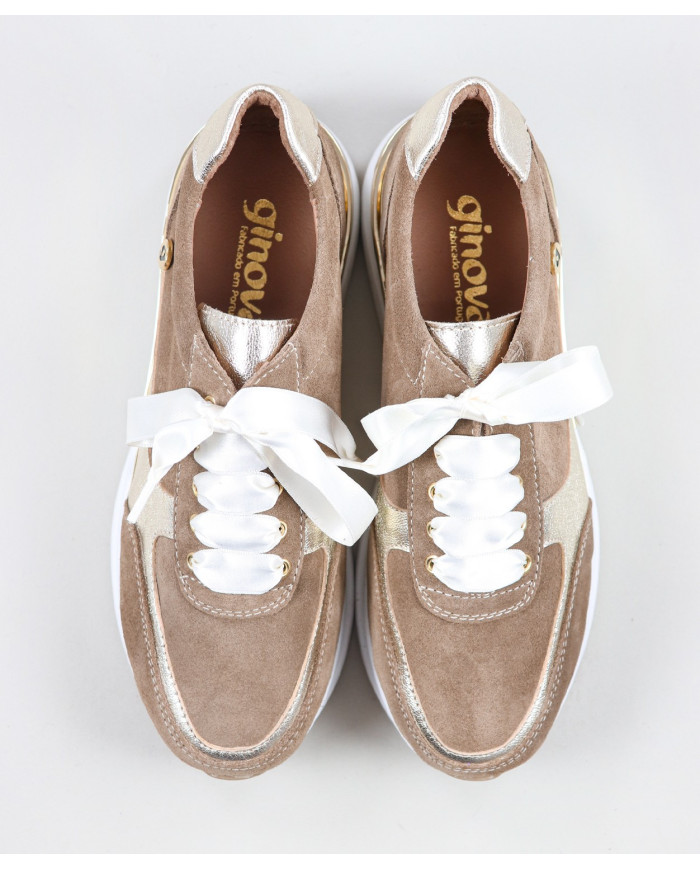 Women's shoes Ginova with Golden Detail