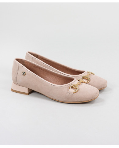 Lady Ginova Shoes with Tacon in Verniz