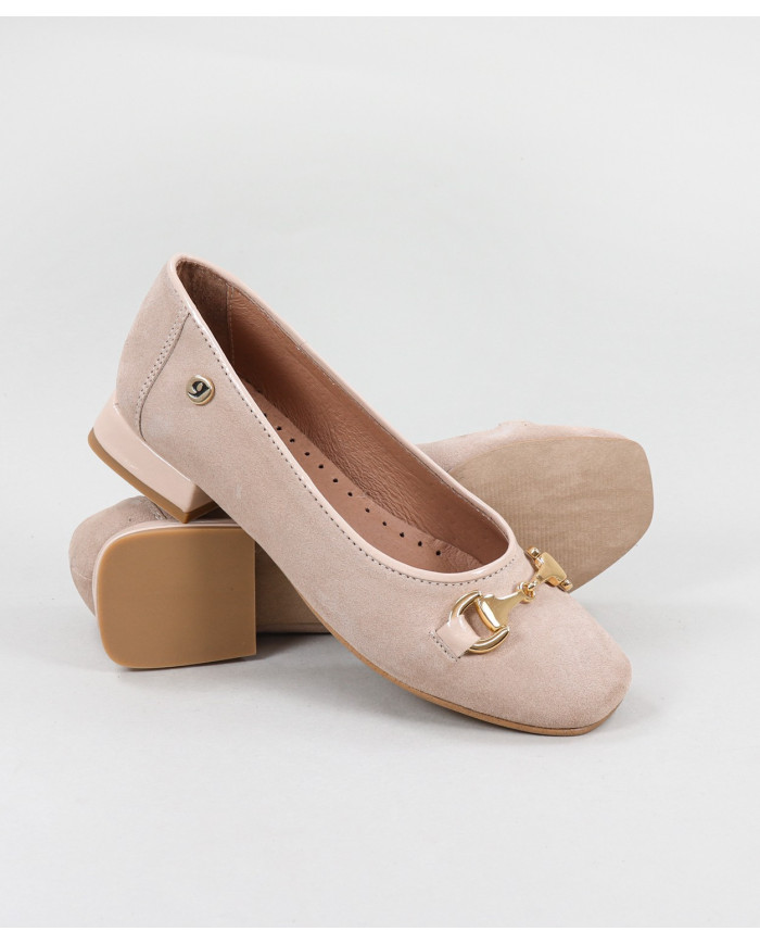 Lady Ginova Shoes with Tacon in Verniz