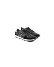 Men's Black Foot Trainers with Amortech Insoles