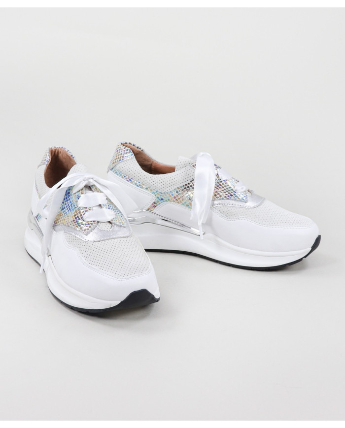 Zapatillas de Mujer Ginova con Cordones Satinados